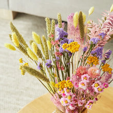 Load image into Gallery viewer, Dried Flowers Field Bouquet - Blossom Lilac