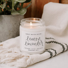Load image into Gallery viewer, Lemon Lavender Soy Candle
