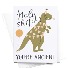 Load image into Gallery viewer, Dinosaur Birthday Greeting Card