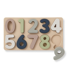 Load image into Gallery viewer, Large Soft Silicone Number Puzzle (11-pc) For Toddlers