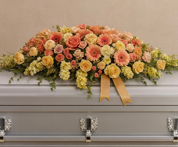 Peaceful Horizon Casket Spray