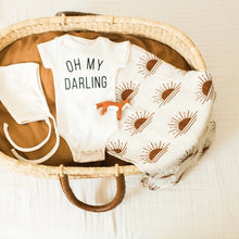 Load image into Gallery viewer, Rising Sun Baby Swaddle