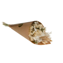 Load image into Gallery viewer, Dried Flowers Field Bouquet - White &amp; Neutral
