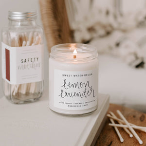 Lemon Lavender Soy Candle