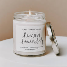 Load image into Gallery viewer, Lemon Lavender Soy Candle