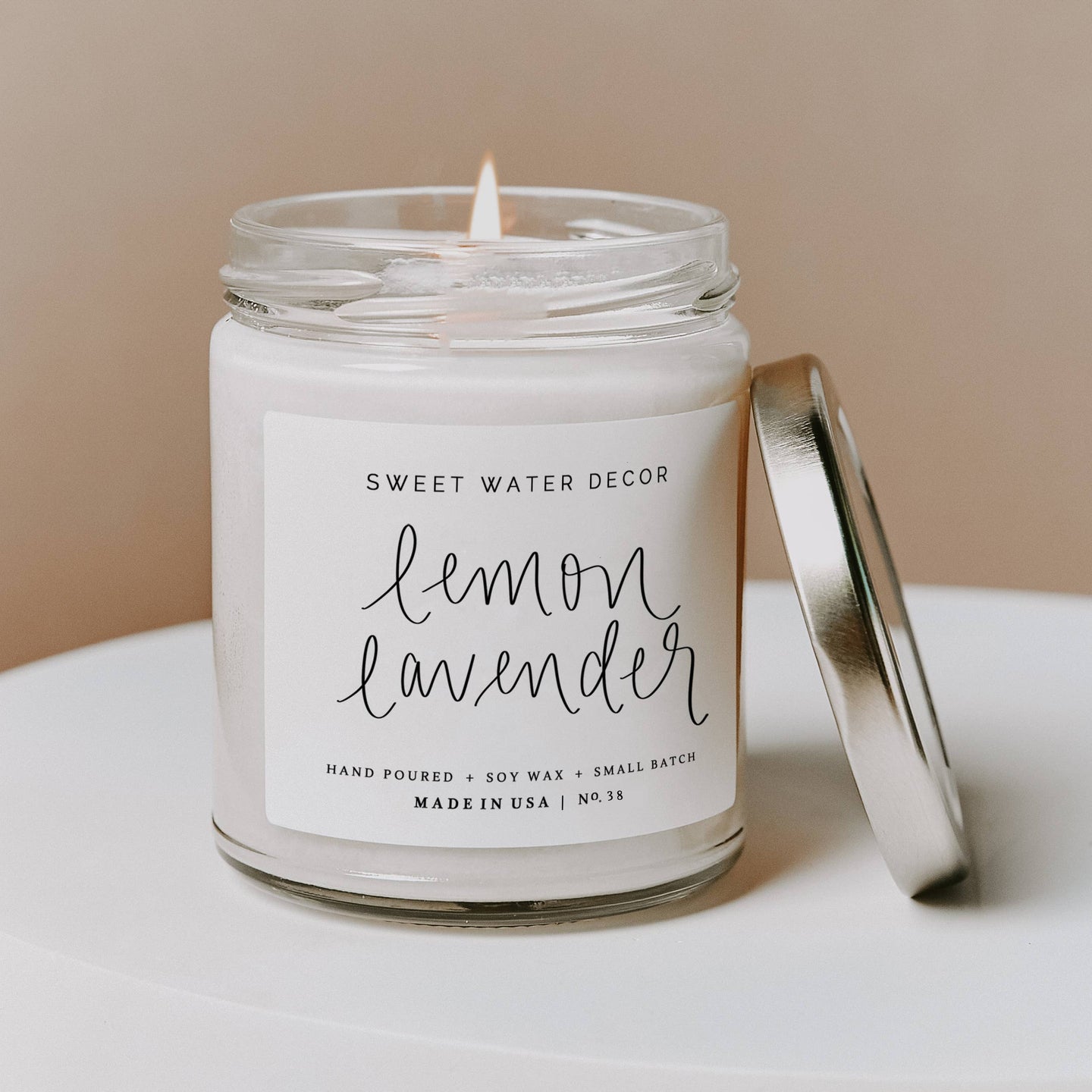 Lemon Lavender Soy Candle