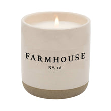 Load image into Gallery viewer, Farmhouse Soy Candle | Stoneware Candle Jar