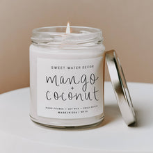 Load image into Gallery viewer, Mango and Coconut Soy Candle