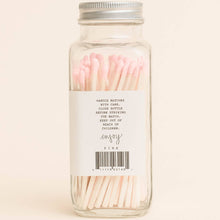 Load image into Gallery viewer, Glass Jar Safety Matches - Pink